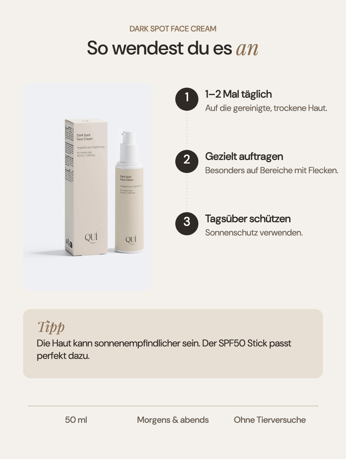 Dark Spot Face Cream: So wendest du sie an