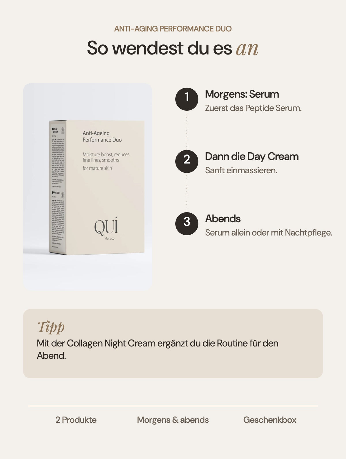 Anti-Aging Performance Duo: So wendest du die Routine an
