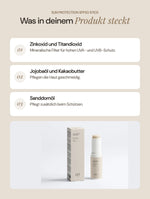 Sun Protection SPF50 Stick: Wichtige Inhaltsstoffe