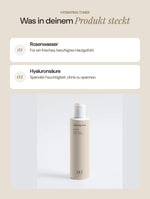 Hydrating Toner: Wichtige Inhaltsstoffe
