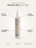 Microbiome Prebiotics Face Mist: Vorteile auf einen Blick