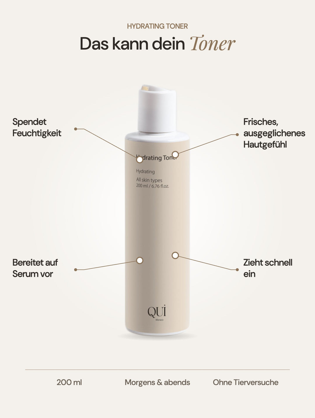 Hydrating Toner: Vorteile auf einen Blick