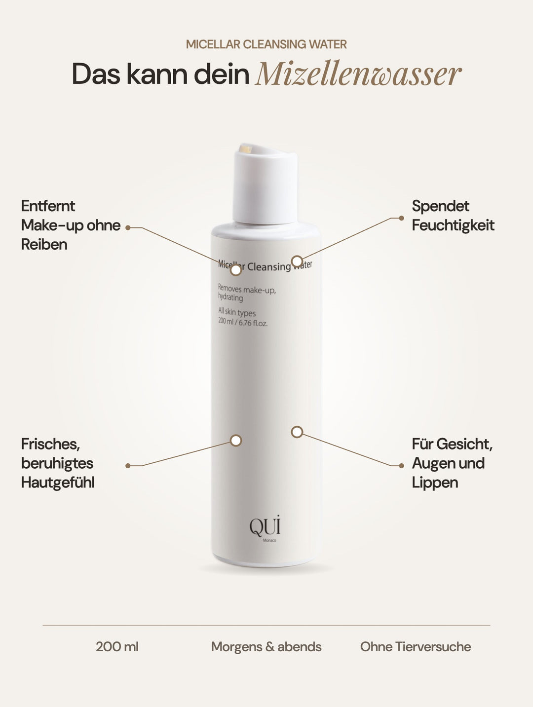 Micellar Cleansing Water: Vorteile auf einen Blick
